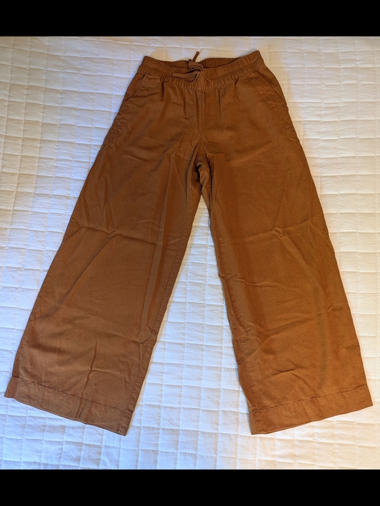 a new day Pants - a new day Wide Leg Drawstring Pants in Brown